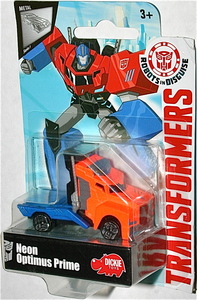 Dickie トランスフォーマー RID Robots In Disguise オプティマス プライム ミニカー 蛍光カラー ロボッツ イン ディスガイズOptimus Prime