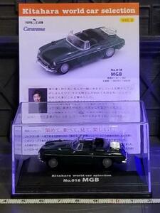 ＃kitahara world car selection vol.2 No.018 ＭＧＢ Ｂグリーン 希少！１台:定形外郵便 送料300円 複数/同梱:コンパクト or 宅急便で発送