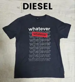 美品【DIESEL】ディーゼル プリント Tシャツ コットン