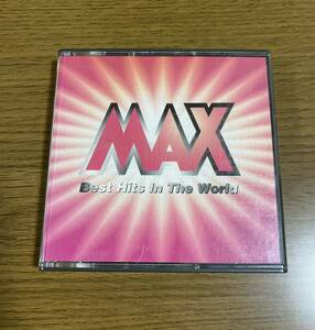MD MAX Best Hits In The World オムニバス レア ベスト ヒッツ レトロ 当時物 廃盤 マイケルジャクソン マライアキャリー ミニディスク