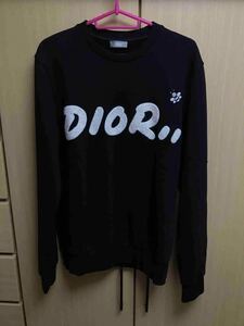 正規 限定 19SS DIOR × KAWS ディオール カウズ BEE 蜂 KIM JONES キムジョーンズ スウェット シャツ XS