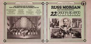 良盤屋 J-2114◆ＬP◆-Jazz Swing, Big Band ラス・モーガン・オーケストラRuss Morgan And His Orchestra 22 Original 送料480