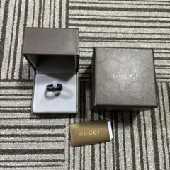 GUCCI グッチ リング 18k セラミック 21号