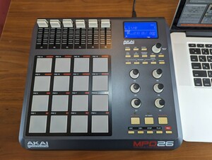 AKAI MIDIコントローラー MIDI アカイ Professional　MPD26 16PAD abletonlive8 MPC 