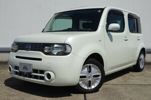 [新古車状態の機関]キューブ15X Mセレクション/車検R7年5月20日/低実走行奇跡の1万km台/ワンオーナー/スマートキー/事故歴無し/機関絶好調