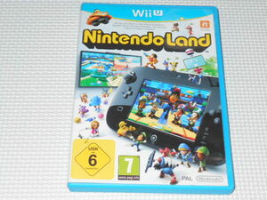 Wii U★Nintendo Land 海外版 PAL★箱付・説明書付・ソフト付