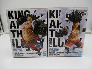 ay0601/05/26 未開封 ワンピース KING OF ARTIST THE MONKEY.D.LUFFY SPECIAL ver. モンキー・D・ルフィ A B セット売り ルフィ