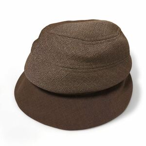 【洗える】 Borsalino ボルサリーノ ★ レディース ハット 帽子 ソフトハット 軽い 軽量 柔らか 畳める ブラウン系 日本製 小さいサイズ