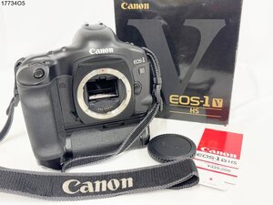 Canon キャノン EOS-1V HS イオス 一眼レフ フィルムカメラ ボディ POWER DRIVE BOOSTER PB-E2 箱付 動作未確認 17734O5-10