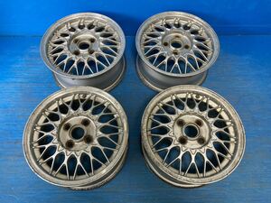 BBS NA GERMANY 14インチ 14x6JJ +45 100/4H 中古4本