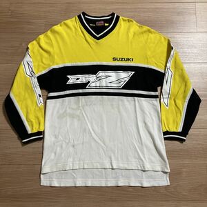 SUZUKI DR-Z NANKAI Jersey スズキ ナンカイ オフロード モトクロス バイク ビンテージ MXジャージ Lサイズ位 ユーズド