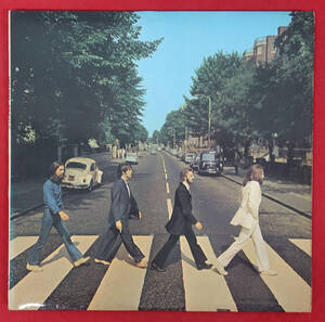 UK Original 初回 APPLE PCS 7088 ABBEY ROAD / The Beatles MAT: 2/1+No Her Majesty+Black Inner