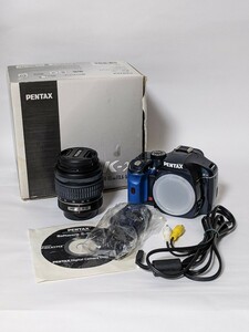 ★美品★ PENTAX ペンタックス K-x ボディ + smc PENTAX-DA L 18-55mm F3.5-5.6 AL #88#50#A1399