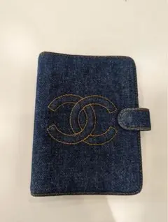 激レア CHANEL ヴィンテージ 手帳 カバー デニム