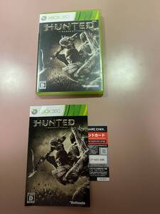 送料無料 Xbox360★ハンテッド★used☆Hunted☆import Japan