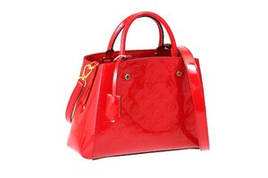 ルイヴィトン モンテーニュBB ヴェルニ スリーズ 2WAYハンド ショルダー LOUIS VUITTON M50187 送料無料 中古品 USED 美品 Aランク/6677