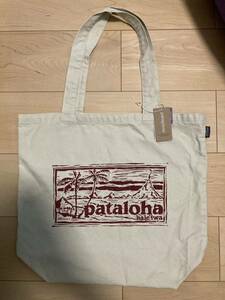 限定 タグ付 パタゴニア パタロハ トートバッグ ハレイワ Patagonia Pataloha Carved Logo Canvas Bag TOTE ハワイ キャンバスバッグ 2016