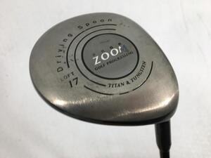 即決 中古 ZOOM-F フェアウェイ FW オリジナルカーボン 17 M-30