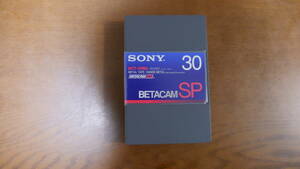 【未使用】SONY BCT-30MA BETACAM SPテープ（スモール） 10本