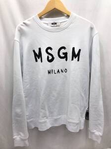 MSGM エムエスジーエム スウェット ホワイト サイズXL メンズ SS-242453