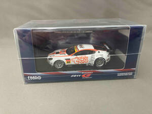 EBBRO 1/43 SUPER GT300 triple a Vantage GT2 2011 No.66 WHITE/ORANGE エブロ