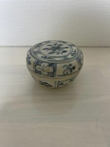 中国 明時代 唐物 香合 古美術　アンティーク 中国美術 骨董品