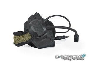 Z-028B　【正規取扱店】 ZTACTICAL Zタクティカル SELEX TASC1タイプ タクティカルヘッドセット BK(Z-028B)