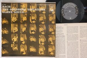 米LP Glenn Gould Johann Sebastian Bach Goldberg Variations ML5060 Columbia Masterworks /00260