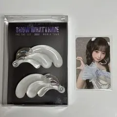 IVE 羽根 ヘアピン トレカ レイ セット