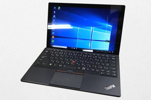 中古パソコン 高性能 Windows 10 12型 LENOVO ThinkPad X1 Tablet Core m5-6Y54 8GB SSD256GB BLUETOOTH カメラ タッチパネル WPS