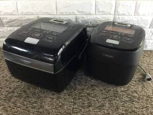 【99】ZOJIRUSHI 象印 NW-KA10 2018年製 NW-ES07 2019年製 IH炊飯器 IH炊飯ジャー 2台セット 中古品