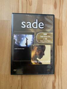 sade シャーデー Lovers Live Lovers Rock DVD CD 洋楽 ライブ ロック 希少