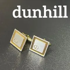 dunhill ダンヒル　シルバーゴールド カフリンクス　カフス　中古　小物