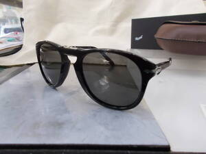 ペルソール Persol スティーヴ・マックィーン STEVE MCQUEEN ティアドロップ Folding 折り畳み サングラス PO0714SM-095/B1-54size お洒落