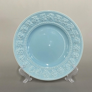 ウェッジウッド WEDG WOOD プレート - ライトブルー 新品同様 食器