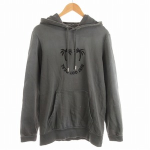 ディーゼル DIESEL パーカー ダメージ加工 刺繍 長袖 S グレー S-GIRK-HOOD-B5 /AI メンズ