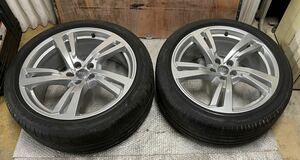 アウディA7 20インチタイヤ　20x8.5j+30 PCD112 RADIAL PIRELLI 255/40/R20 2本セット