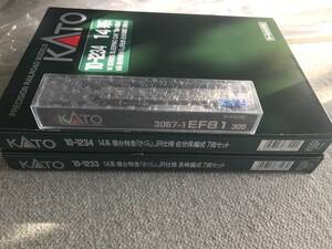 ◆◇KATO　3067-1JREF81　300銀釜＋JR14系 寝台特急「さくら 」長崎編成・佐世保編成　フルセット◇◆