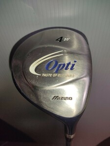 MIZUNO Opti フェアウェイウッド 4W 20° FLEX-L レディース ^034