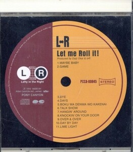 即決・送料無料(2点で)◆エルアール L⇔R◆Let me Roll it!◆ノッキン・オン・ユア・ドア◆名盤/H(b2614)