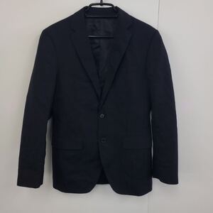 THE SUIT COMPANY テーラードジャケット 黒　ポリエステル毛　B475 スーツ ジャケット