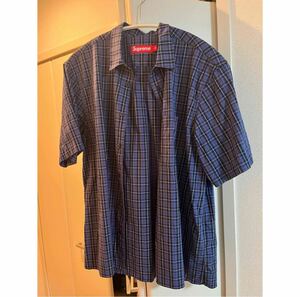 Supreme Loose Fit Mini Plaid S/S Shirt