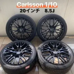 【人気】Carlsson 1/10x ブラック（20インチ8.5J）