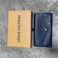 LOUIS VUITTON 長財布 ネイビー