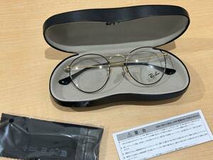 ■ほぼ未使用■Rayban・レイバン　サングラス　RB3447V 2991　レンズ：クリア　（603-149）