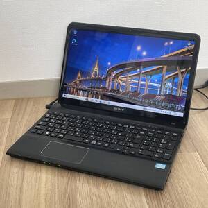 【訳あり】ソニー(SONY)★Core i5-3230M 2.6GHz★メモリ8GB★SSD(128GB)〓 SVE151J13N 〓