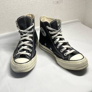 CONVERSE コンバース CT70 BLACK HI 162050C ハイカット スニーカー 22.5cm ブラック 70s チャックテイラー レディース