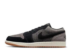 Nike Air Jordan 1 Low SE "Black/Light Smoke Gray/Sail" 30cm HJ4360-001