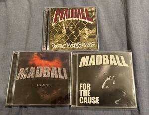 ３枚セット MADBALL / Legacy(CD+DVD) & For The Cause & Droppin