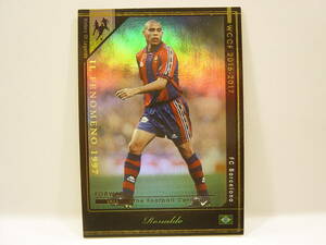 Panini WCCF 2016-2017 HOLE ロナウド　バルセロナ RONALDO Luis Nazario 1976 Brazil　FC Barcelona 1996-1997 SEGA